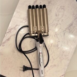 Gold and Silver Hair Waver